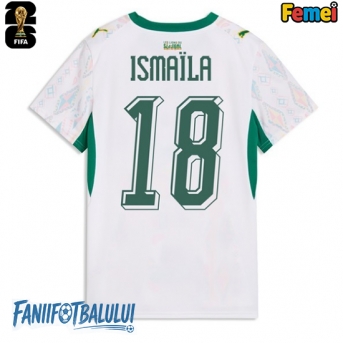Senegal Ismaila Sarr #18 Echipament de Fotbal Replică Mondial 2026 Femei Acasa